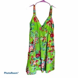 💖Colorful fun cotton sun dress by FireLos Angelas
